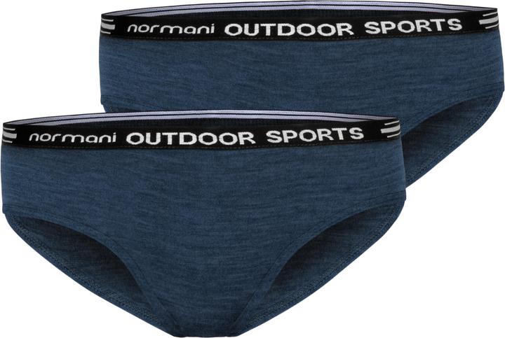 Normani 2er Pack Damen Merino Slip „Albury“ - 8553 (XS, 2er Pack)