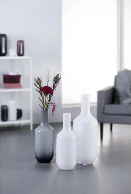 Actual product image Leonardo Vase Milano White, 50 cm (1 x, 18.5 x 18.5 x 52 cm, 17.80 l)