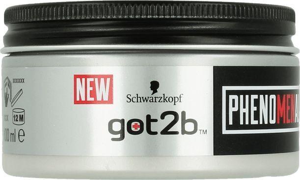 Actual product image Schwarzkopf Got2b Phenomenal Hair Styling Paste 100 ml (Hair paste, 100 ml)