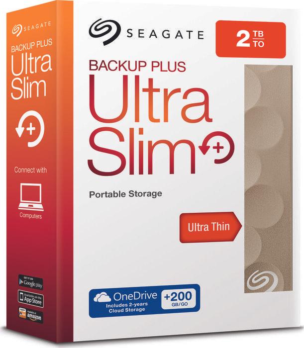 Actual product image Seagate Backup Plus Ultra Slim (2 TB)