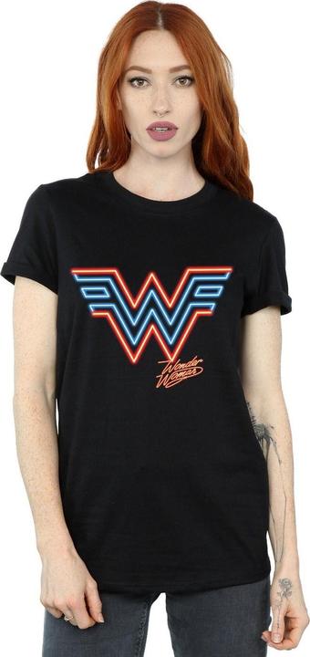 Immagine prodotto Wonder Woman 84 Neon Emblem Maglietta Ampia Donna (4XL)