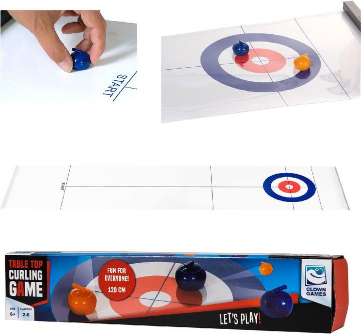 Immagine prodotto Clown games Set da tavolo per il gioco del curling (Inglese)