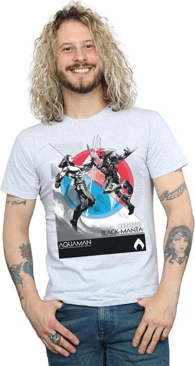 Produktbild Aquaman Vs Black Manta TShirt (XL)