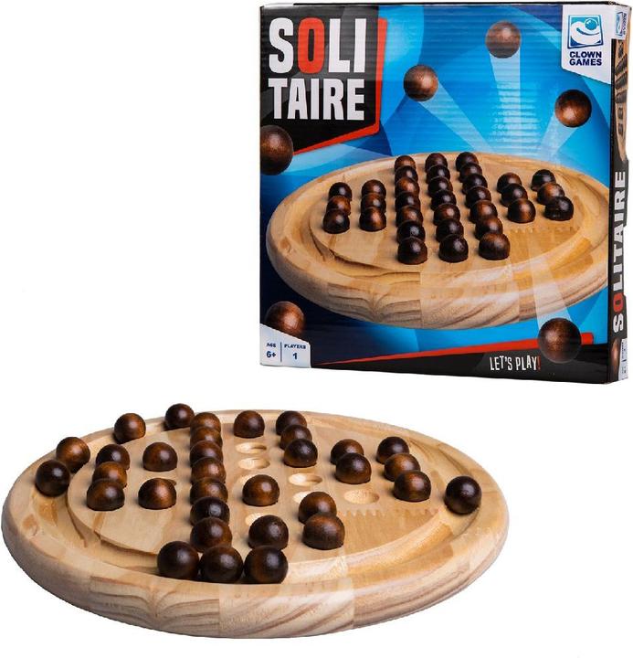 Immagine prodotto Clown games Solitario in legno Adulti + Bambini Str (Inglese)