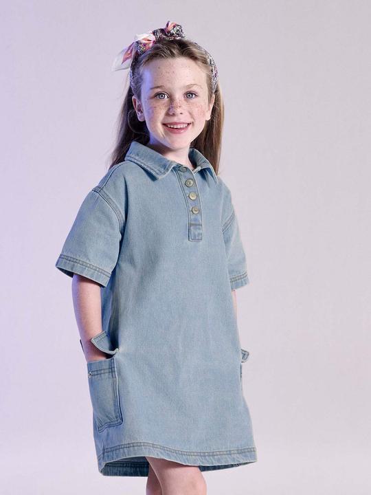 Image du produit Vertbaudet Mädchen Jeanskleid (110)