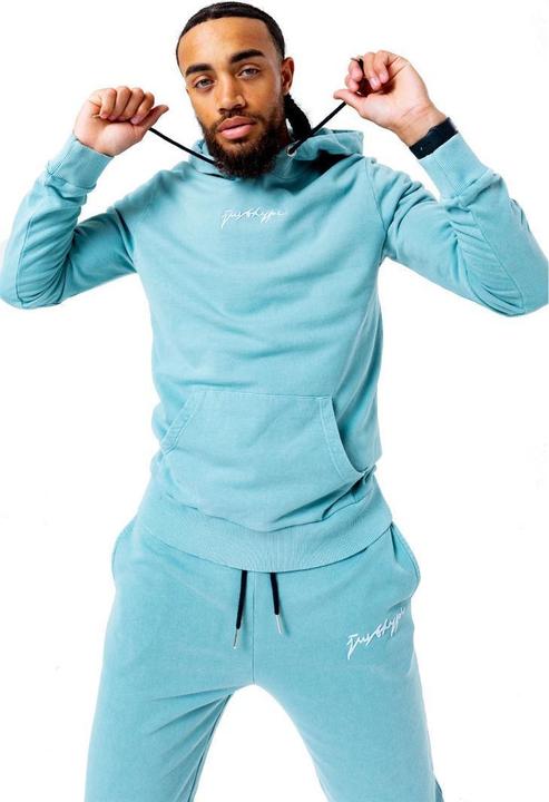 Produktbild Justhype Acid Wash Hoody TWLR-137 Mėlyna L (L)