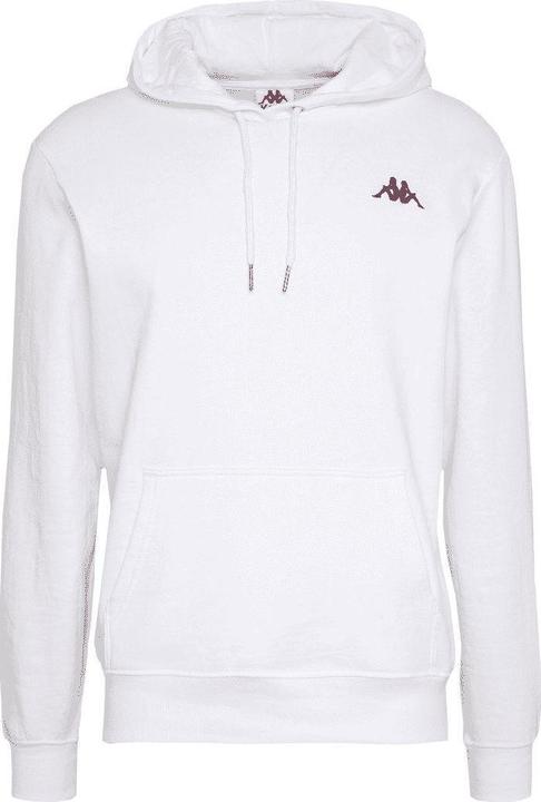 Kappa "" men's sweaters with a hood, white size L (707390-11-0601) (L)