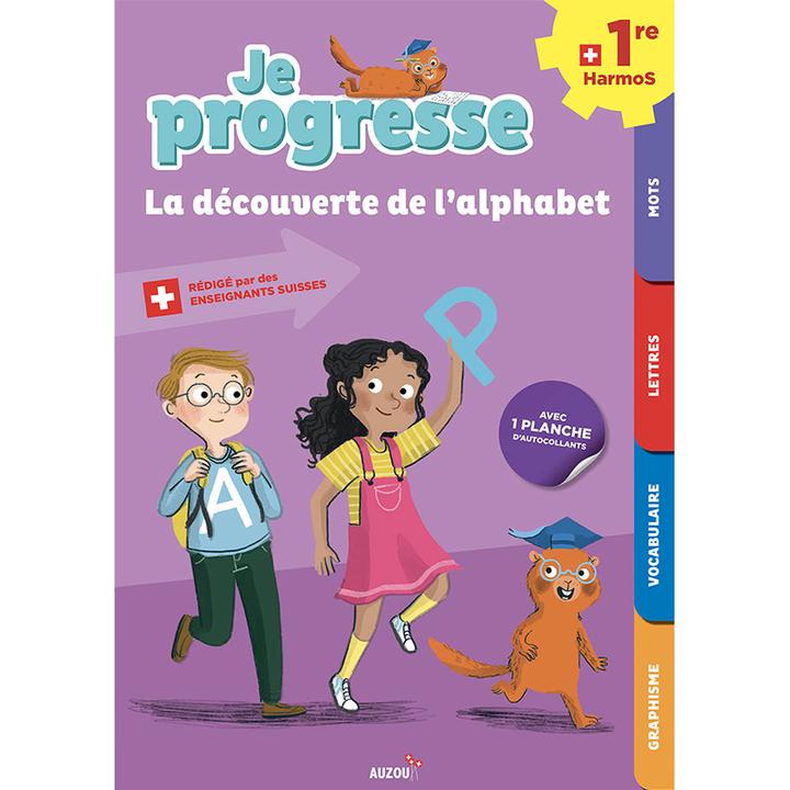 Produktbild Je progresse 1re harmos - La découverte de l'alphabet - Nouvelle édition (Französisch, Collectif, 2021)