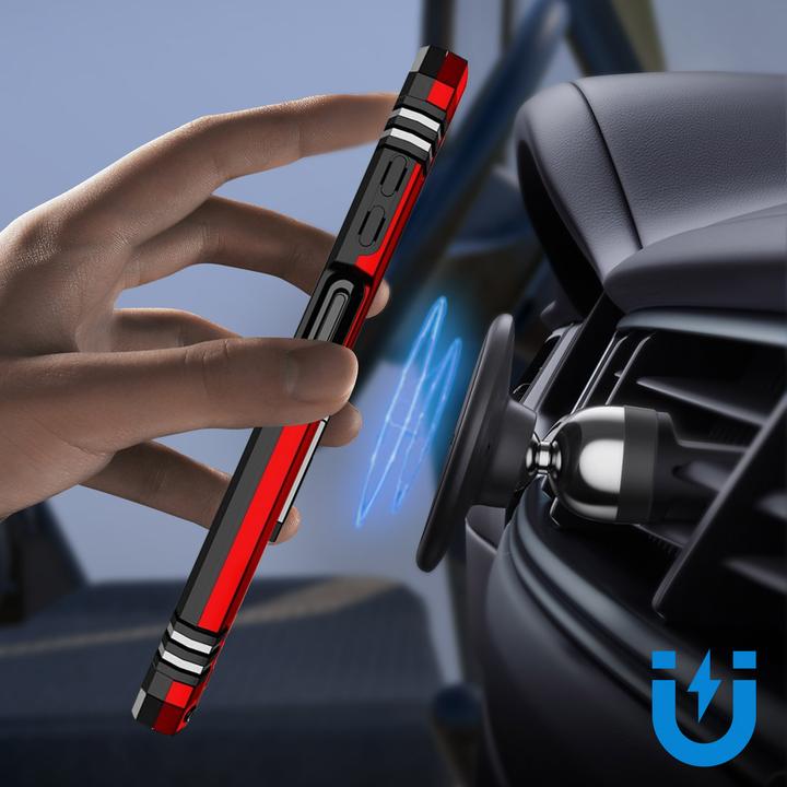 Image du produit Avizar Étui antichoc pour téléphone portable avec Ring Series (Samsung Galaxy A24)