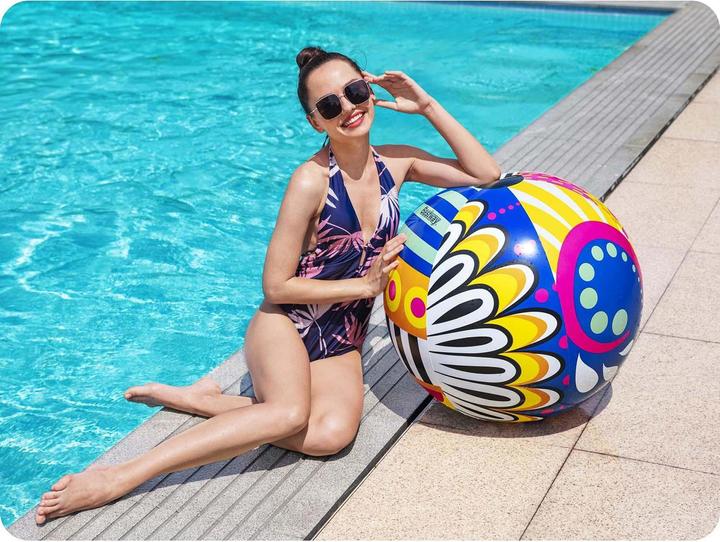 Actual product image Bestway Inflatable beach ball