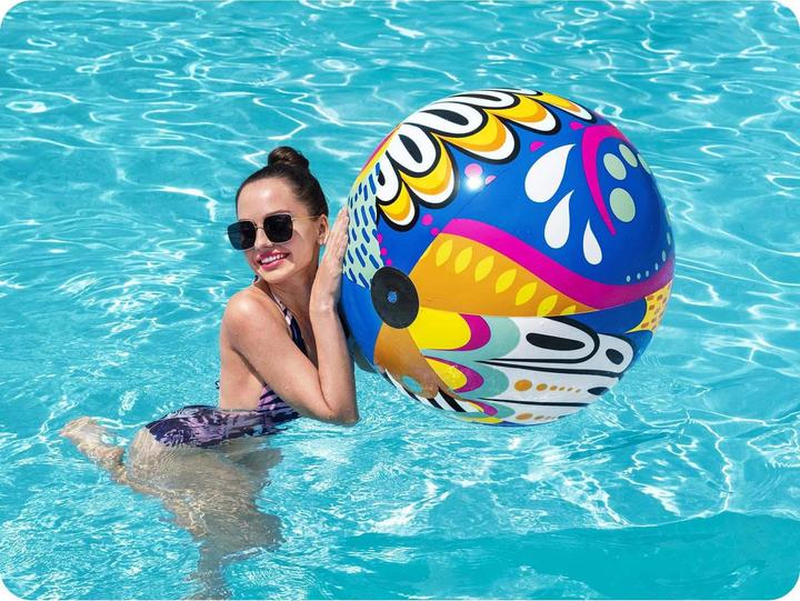Actual product image Bestway Inflatable beach ball
