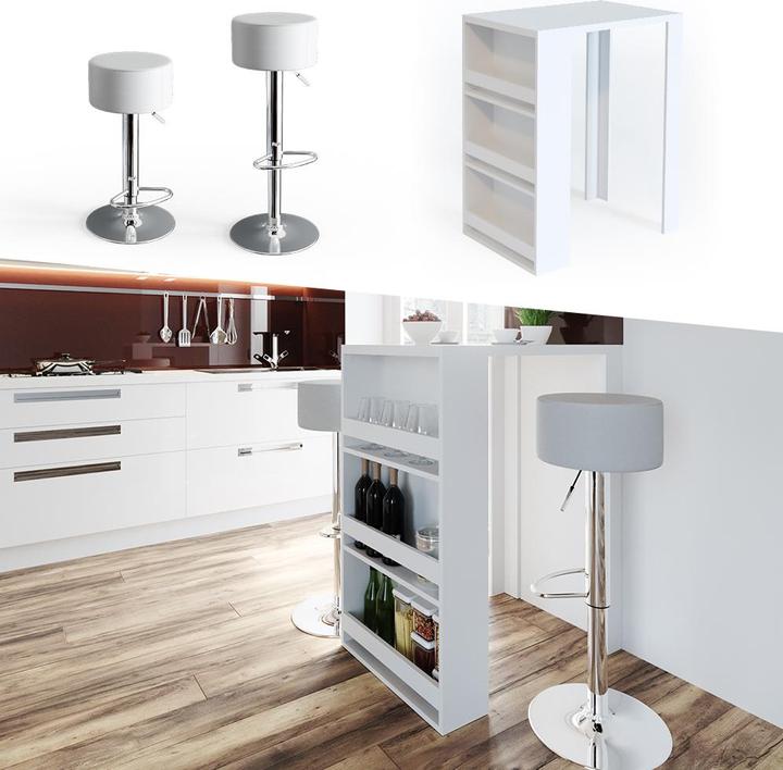Produktbild Vicco Bartisch (80 x 57 x 106 cm)