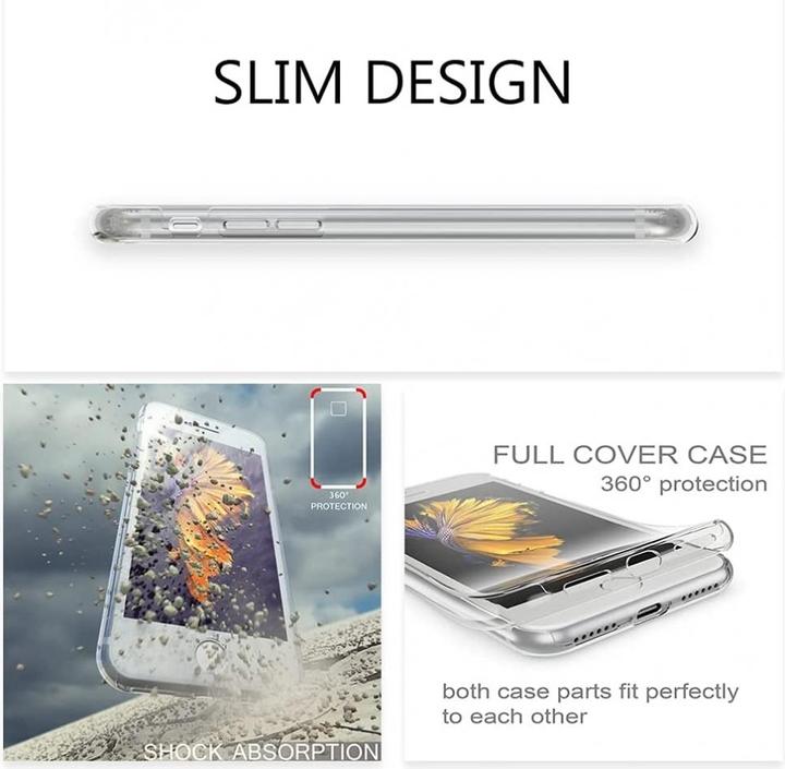 Immagine prodotto Screenguard Protezione schermo e corpo a 360° Apple iPhone SE 2020 Cover con Foil (Apple iPhone SE (seconda generazione))