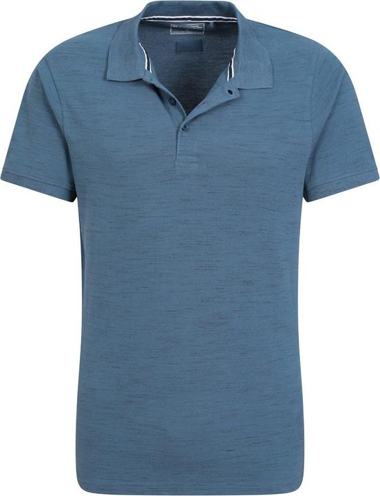 Actual product image Mountain Warehouse Mens Dawnay Textured Pique Polo Shirt (XL)