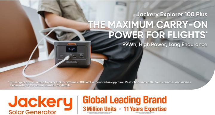 Actual product image Jackery Explorer 100 Plus (99 Wh, 0.97 kg)