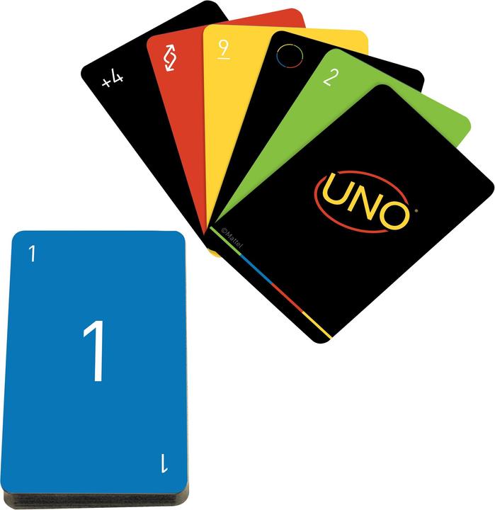 Image du produit Mattel Games Uno Minimalist - Jeu de cartes Famille - Dès 7 ans (Allemand, Anglais, Français, Italien)