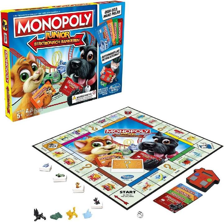 Produktbild Hasbro Gaming Monopoly Junior - Elektronisch (Niederländisch)