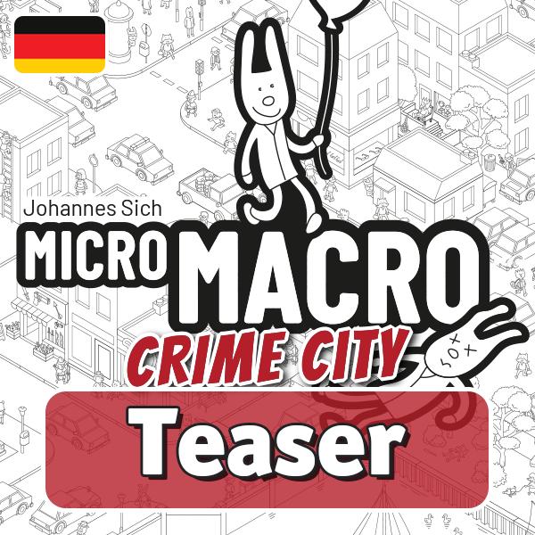 Produktbild Pegasus MicroMacro: Crime City (Deutsch)