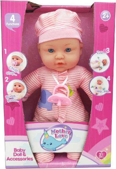Produktbild Mother love Zachte Babypop met Functies