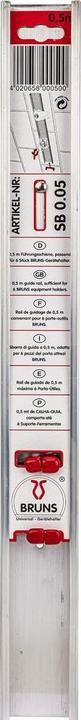 Actual product image Bruns Guide rail SB 0.05 C 0.5