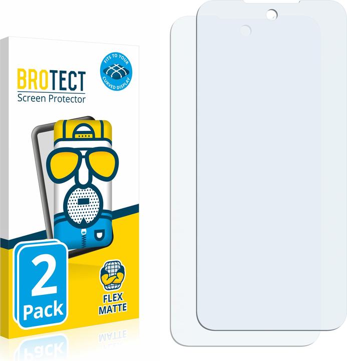 Image du produit BROTECT Full-Cover Protection Mat (2 pièce(s), Xiaomi Redmi 10)