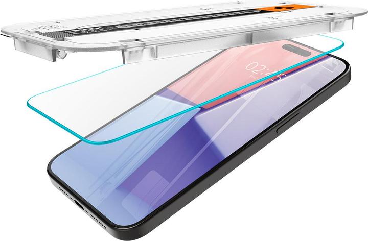 Image du produit Spigen Glas.TR EZ Fit (2 pièce(s), Apple iPhone 15 Pro)