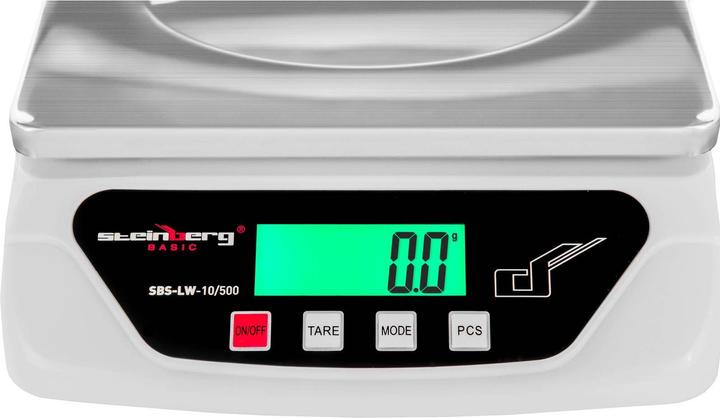 Produktbild Steinberg Digitale Briefwaage Feinwaage Küchenwaage Grammwaage Edelstahl 1,5g - 10kg LCD