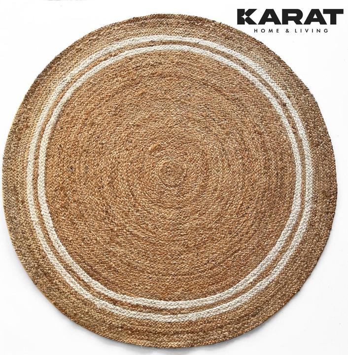 Actual product image Karat Jute-Teppich (120 x 120 cm)