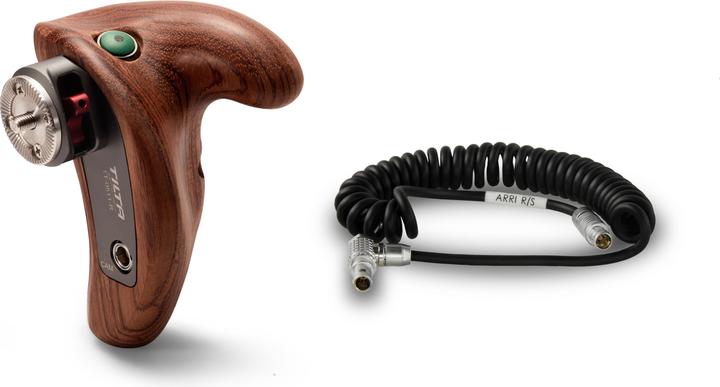 Actual product image Tilta Right Side Wooden Handle 2.0 with R/S Button, ARRI Alexa mini (Grip)