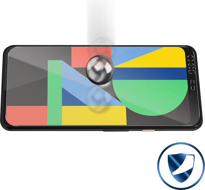 Actual product image Avizar Crystal clear film, glass screen protector (1 Piece, Google Pixel 4 XL)