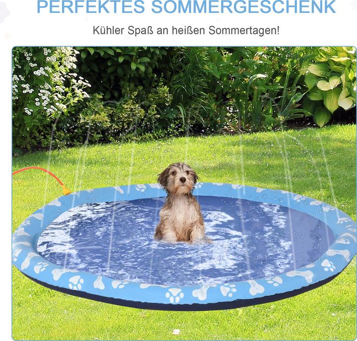 Immagine prodotto PawHut Gioco d'acqua per cani con attacco per l'acqua (Cane giocattolo da tiro)