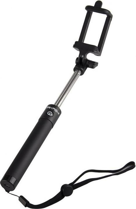 Produktbild Akashi Ausziehbare Selfie-Stange 18 bis 80cm + Auslöser