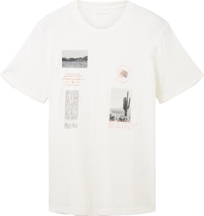 Tom Tailor T-Shirt Kurzarmshirt mit Foto-Print