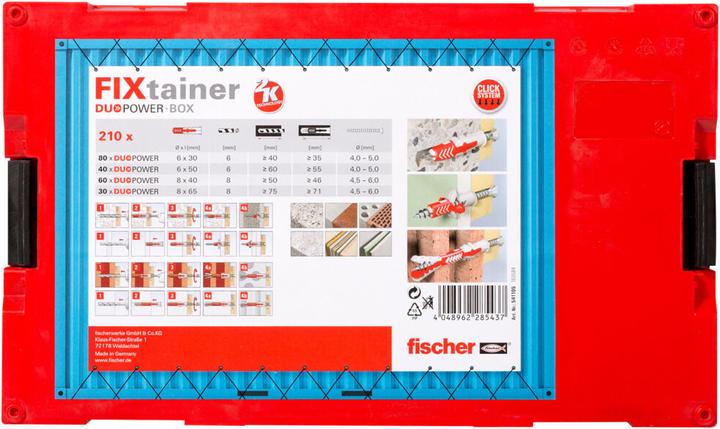 Produktbild Fischer Trockenbau-Dübel-Set (210 Stk.)