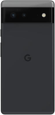 Produktbild Google Pixel 6 (128 GB, Carbon Black, 6.40", SIM + eSIM, 50 Mpx, 5G)