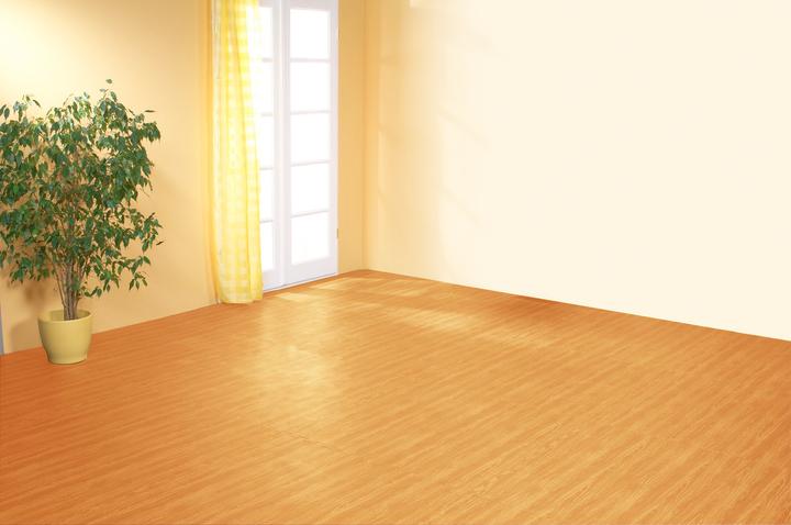 Actual product image Sport-Thieme Puzzle sports floor wood look (1.40 cm)