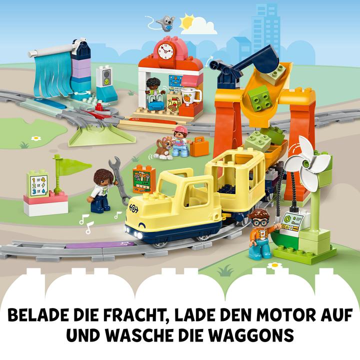 Actual product image LEGO Grosse interaktive Eisenbahn (10428)
