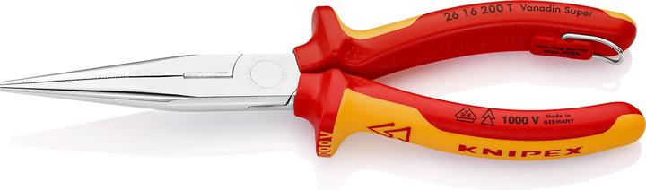 Immagine prodotto Knipex Pinze a becchi tondi piatti (219 mm)