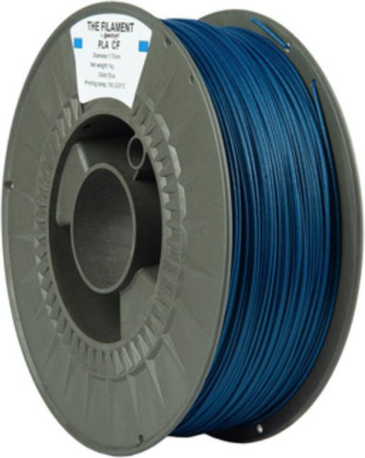 Image du produit The Filament - PLA CF - BLUE - 1.75mm - 1kg (PLA-R, 1.75 mm, 1000 g, Bleu)