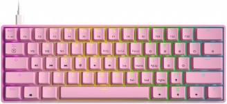 Image du produit HK Gaming GK61 US OPT rose/rouge (DE, Filaire)