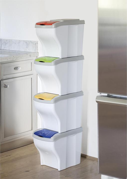 Actual product image Bama PATTUMIERAPOKER SET 4 pcs. - modular COL. (80 l)