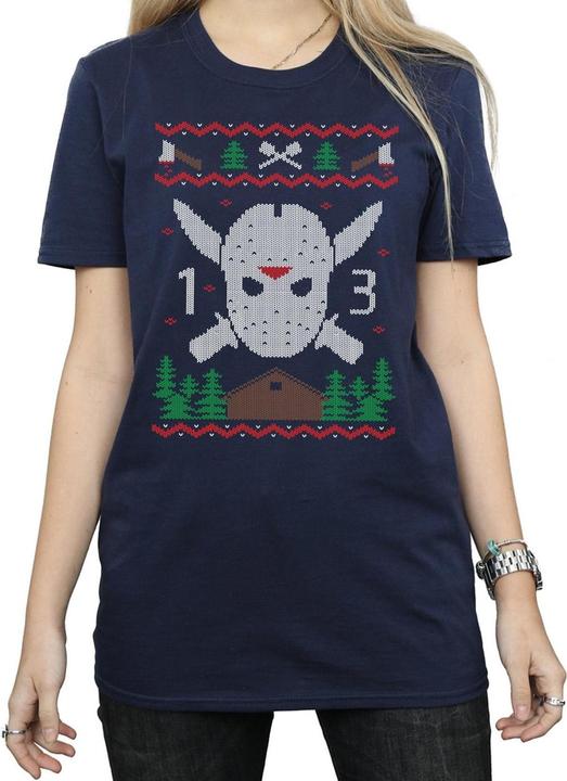 Image du produit Absolute Cult - T-shirt CHRISTMAS FAIR ISLE - Femme (XXL)
