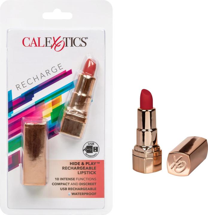 Produktbild CalExotics Hide & Play Lipstick Recharge-Rot
