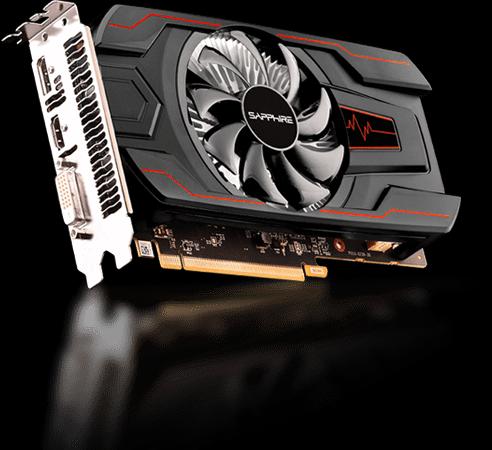 Actual product image Sapphire Pulse Radeon RX 560 OC (4 GB)