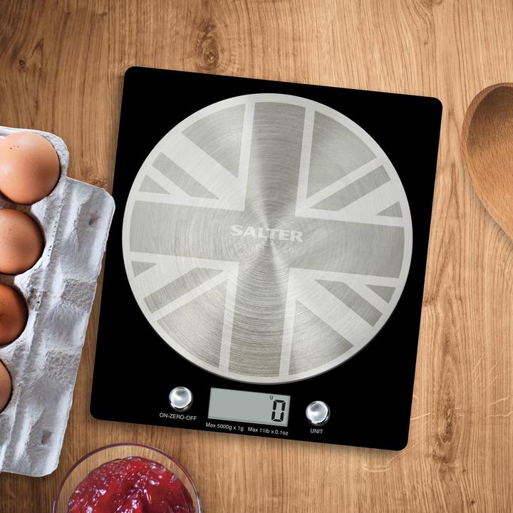 Actual product image Salter 1036 UJBKDR Great British Disc Digital Kitchen Scale