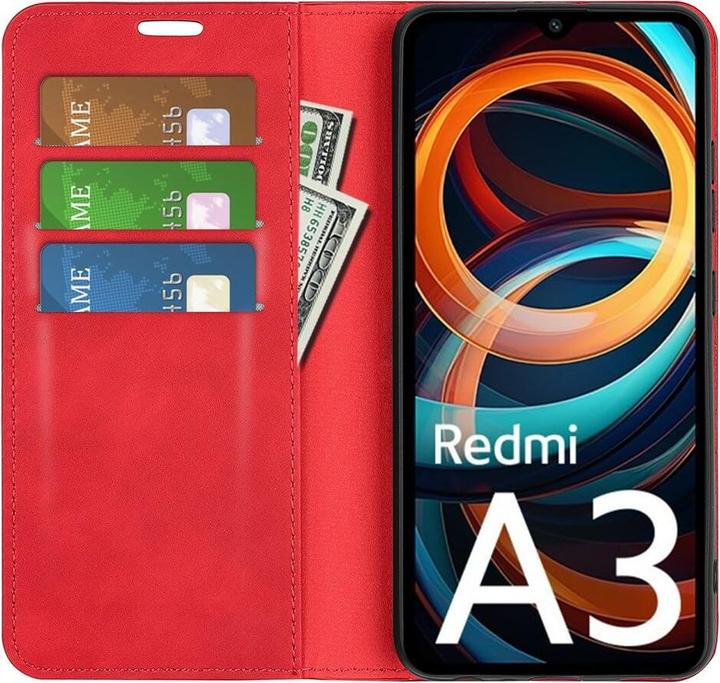 Produktbild Cover-Discount Xiaomi Redmi A3 - Stand Flip Case Hülle (Xiaomi Redmi A3)