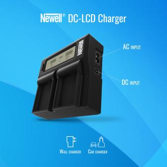 Immagine prodotto Newell DC-LCD-Zweikanal-Ladegerät für DMW-BLK22-Akkus für Panasonic (Caricabatterie per fotocamere)