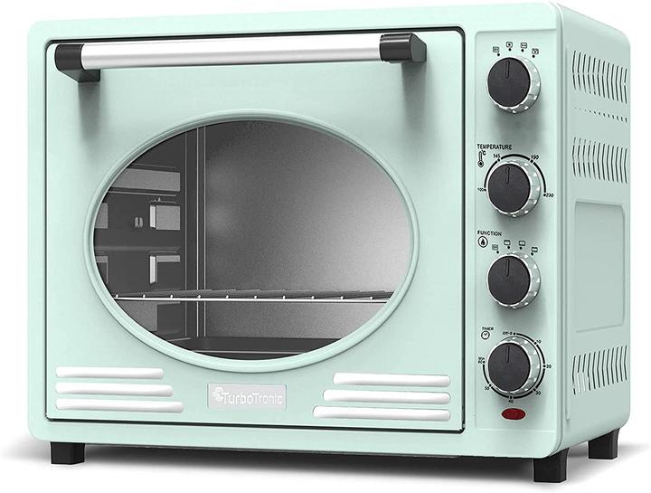 Immagine prodotto TurboTronic By Z-Line Mini forno retrò a convezione Turchese
