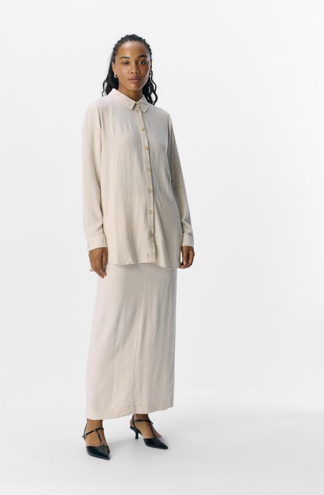 Image du produit Object Chemise en lin mélangé (36)