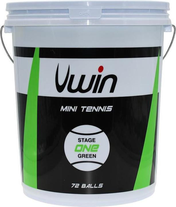 Immagine prodotto Uwin Palline da tennis Stage 1 in confezione da 72 pezzi